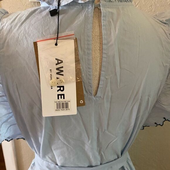 Short Tiered Dress by Aware by Vero Moda Sz S - Picture 5 of 10